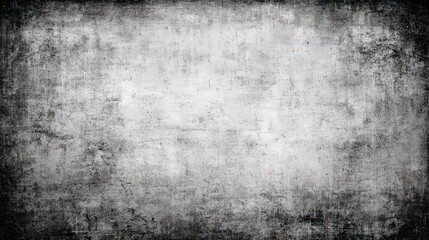 Grey Grunge Texture Background with Black and White Abstract Design