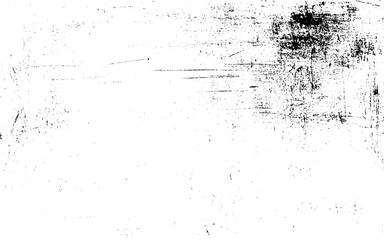Old black and white grunge background. Monochrome abstract texture of dust, smudges, cracks, scuffs, scratches, chips to print. Vintage design elements for creative design