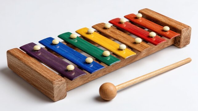 Colorful wooden xylophone (1)