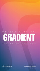 Reels Template Gradient Background