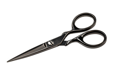 Obraz premium Sharp steel scissors for home, office, or beauty salon tasks and applications