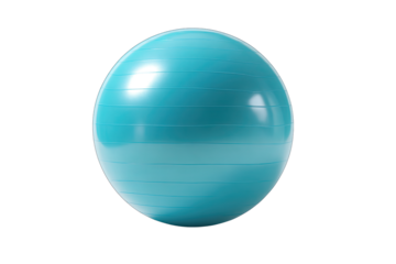 Balance ball on a white background