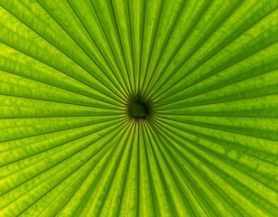 Close-up of vibrant green leaf veins (1)