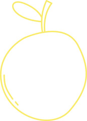 Hand Drawn Simple Fruit