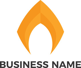 Creative and Minimal Business logo editable vector