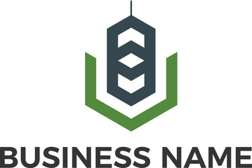 Creative and Minimal Business logo editable vector