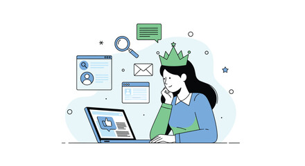 Digital marketing strategy for business growth and online presence enhancement