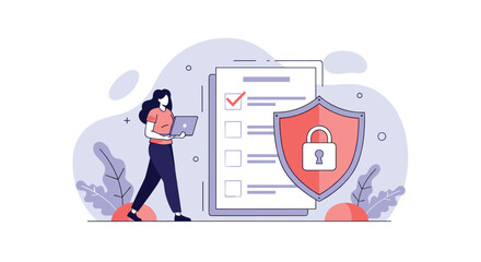 Cybersecurity checklist for enhanced digital protection and secure online operations