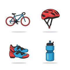 Cycling gear set