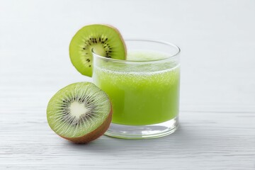 kiwi juice and fruits