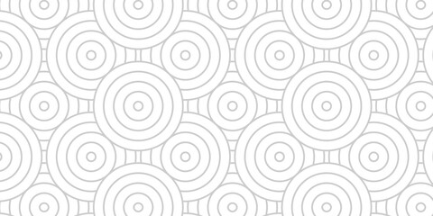 Minimal overlapping Pattern creative fabric textile. seamless diamond geometric waves spiral abstract circle wave line. white and gray stripe geometric create retro line pattern background.	
