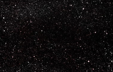 Space star shape sky night background, black starry cosmos abstract pattern dark blue science, textile cosmic galaxy astronomy decoration fantasy wallpaper landscape.