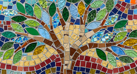 colorful mosaic background