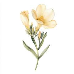 Obraz premium a cute Freesia flower