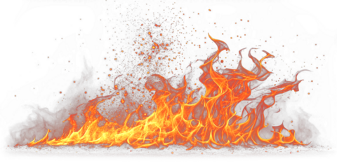 fire transparent png