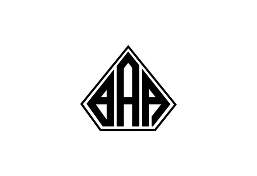 BAA Custom Monogram Logo Design.