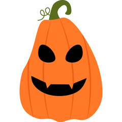 Halloween Pumpkin Illustration