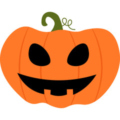Halloween Pumpkin Illustration