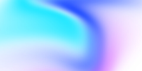 Blue and cyan gradient wave minimal abstract shape, wallpaper, transparent background