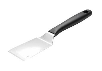 Versatile Metal Spatula: Kitchen Utensil for Cooking & Baking on white background