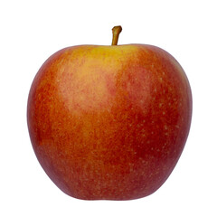 red apple isolated on white background