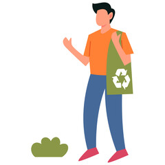 Eco-Friendly Recycle Illustration