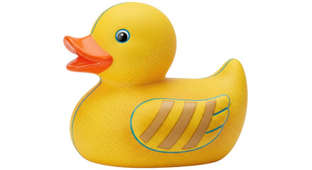 Isolated Rubber Duck