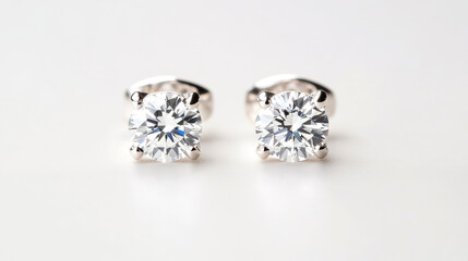 Stunning pair of professional design earrings featuring sparkling stones, perfect for enhancing any outfit during special events or daily wear