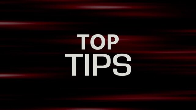 top tips sign 
