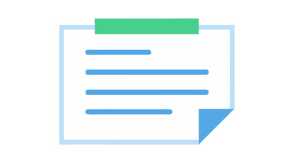 "Paper Sheet Vector Icon &ndash; Document and File Symbol"