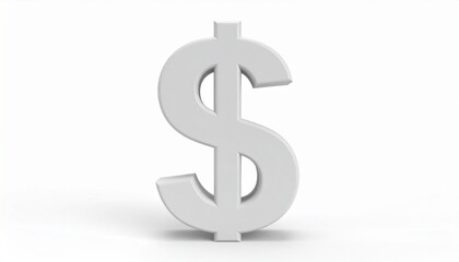 Obraz premium 3d dollar sign