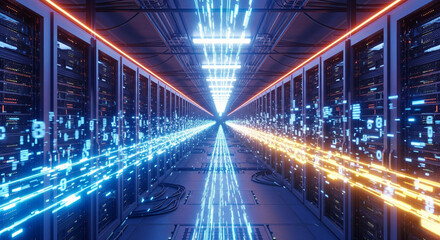 Data Stream in a Server Room