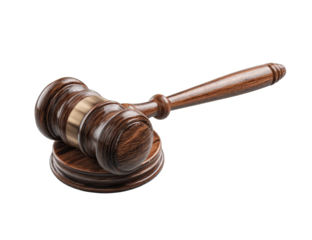 Wooden gavel, justice, law, legal, hammer,  dark,  brown,  wood,  polished,  round,  handle