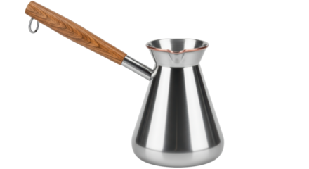 Isolated Turkish coffee pot