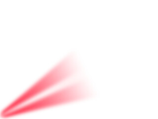 Empty Stage With One Red Spotlights