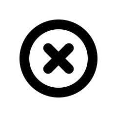 Cancel Icon Outline