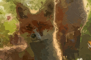 Various oil paintings, flowers, cats, dogs, rabbits, flying birds, landscapes, squirrels, lakes, sailboats, forests, landscapes, foxes, chrysanthemums, HD