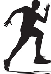 Silhouette of a female archer aiming a bow and arrow with precision and focus during a sporting event or practice session