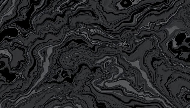 Abstract monochrome marble texture vector seamless pattern Liquid blots, marbling effect, decorative design, abstract, illustrator - Powered by Adobe