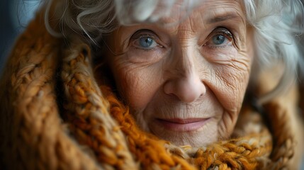 Grandmother Exuding Positive Energy and Radiance