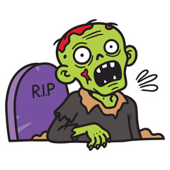 zombies come out of the grave
