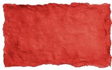Red torn paper texture