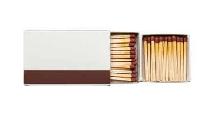 Isolated Matchbox and Matches