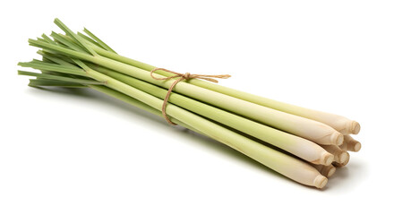 Fresh lemongrass bundle for culinary creations and aromatic Thai cuisine additions, a vibrant ingredient