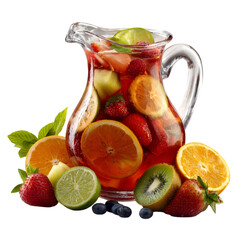 Refreshing fruit punch recipe kitchen food photography bright setting close-up summer drink inspiration