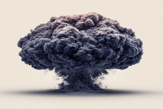 Massive mushroom cloud - Powered by Adobe