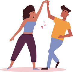 Couple Enjoying Piggyback Ride, Celebrating Love and Togetherness