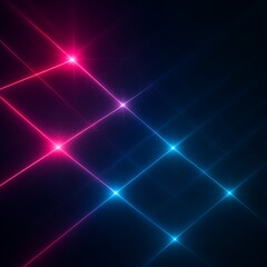 futuristic neon grid glowing light abstract background