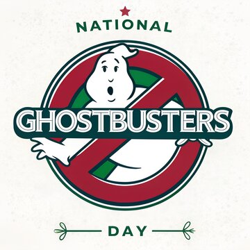 National ghostbusters day, National ghostbusters day art, National ghostbusters day logo design,  National ghostbusters day photo, National ghostbusters day poster