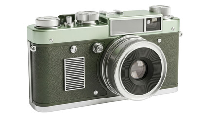 Isolated Vintage Camera